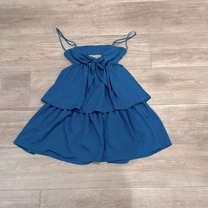 Lucy In the Sky Irena Ruffle Dress Size XS